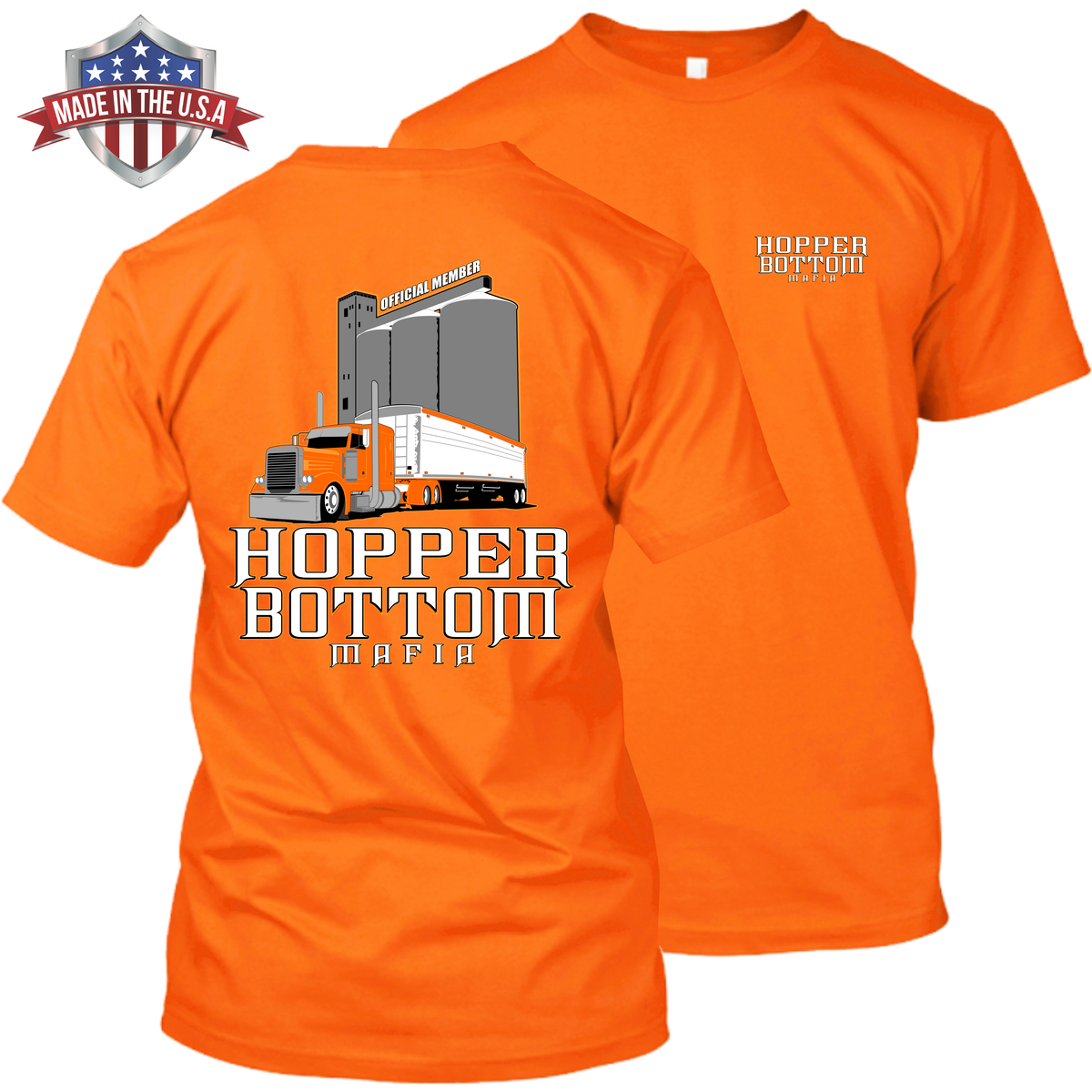 Official Member - Hopper Bottom Mafia - Grain Hauler - Peterbilt