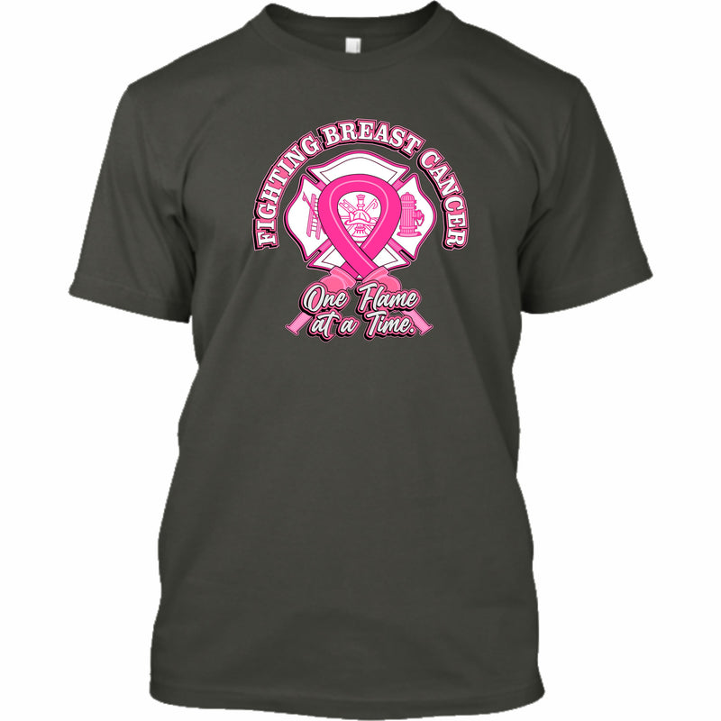 Firefighter - Fighting Breast Cancer - One Flame at a Time - Firefighter
