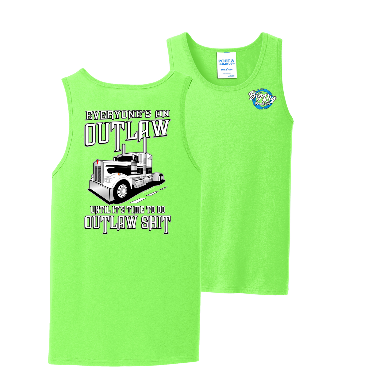 Everyone's An Outlaw - Tank Top - Kenworth