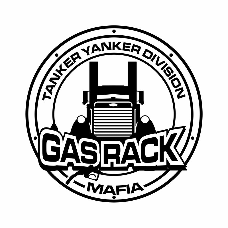 Gas Rack Mafia - Peterbilt - PermaSticker - Free Shipping