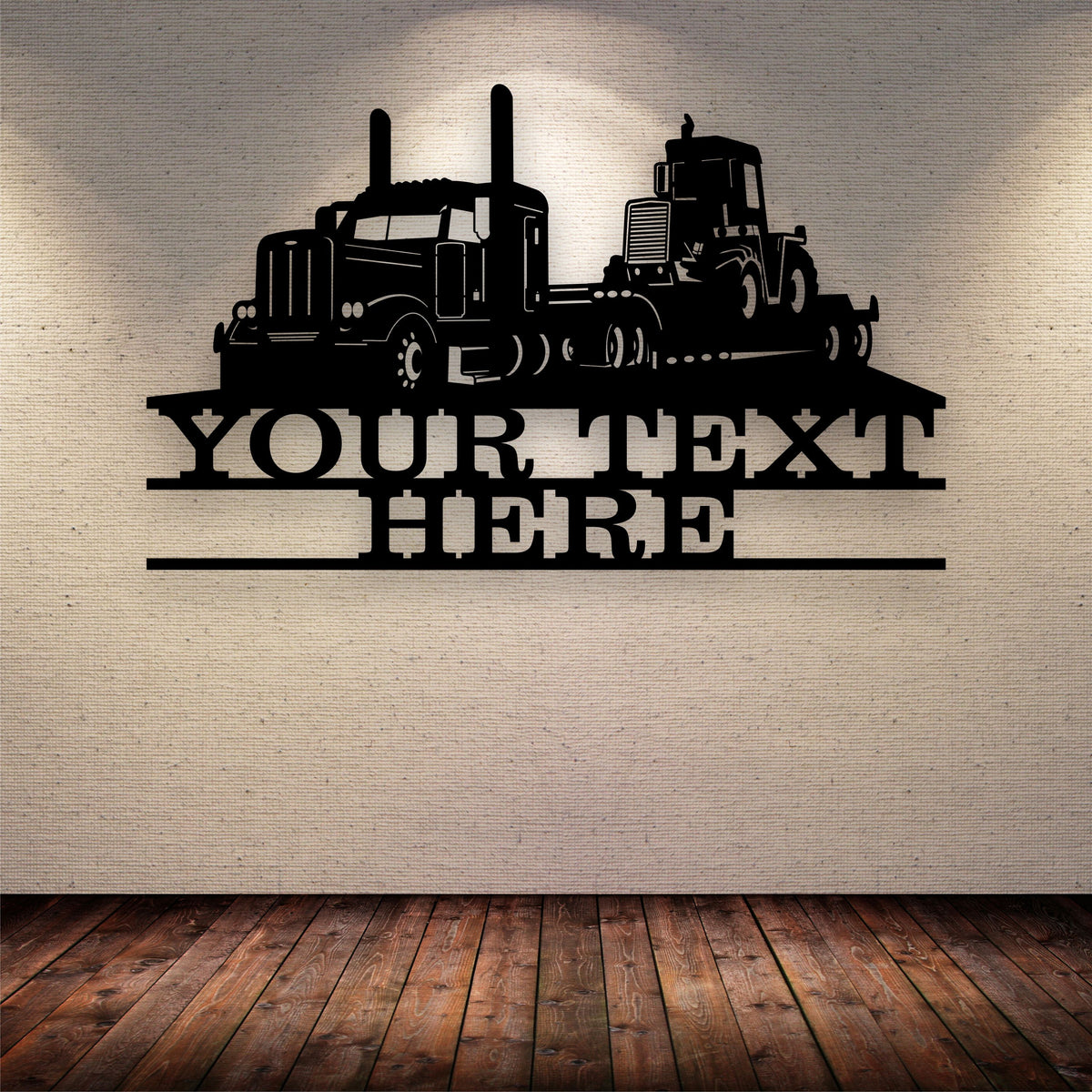 Lowboy Pete Your Text Here Metal Wall Art Free Shipping