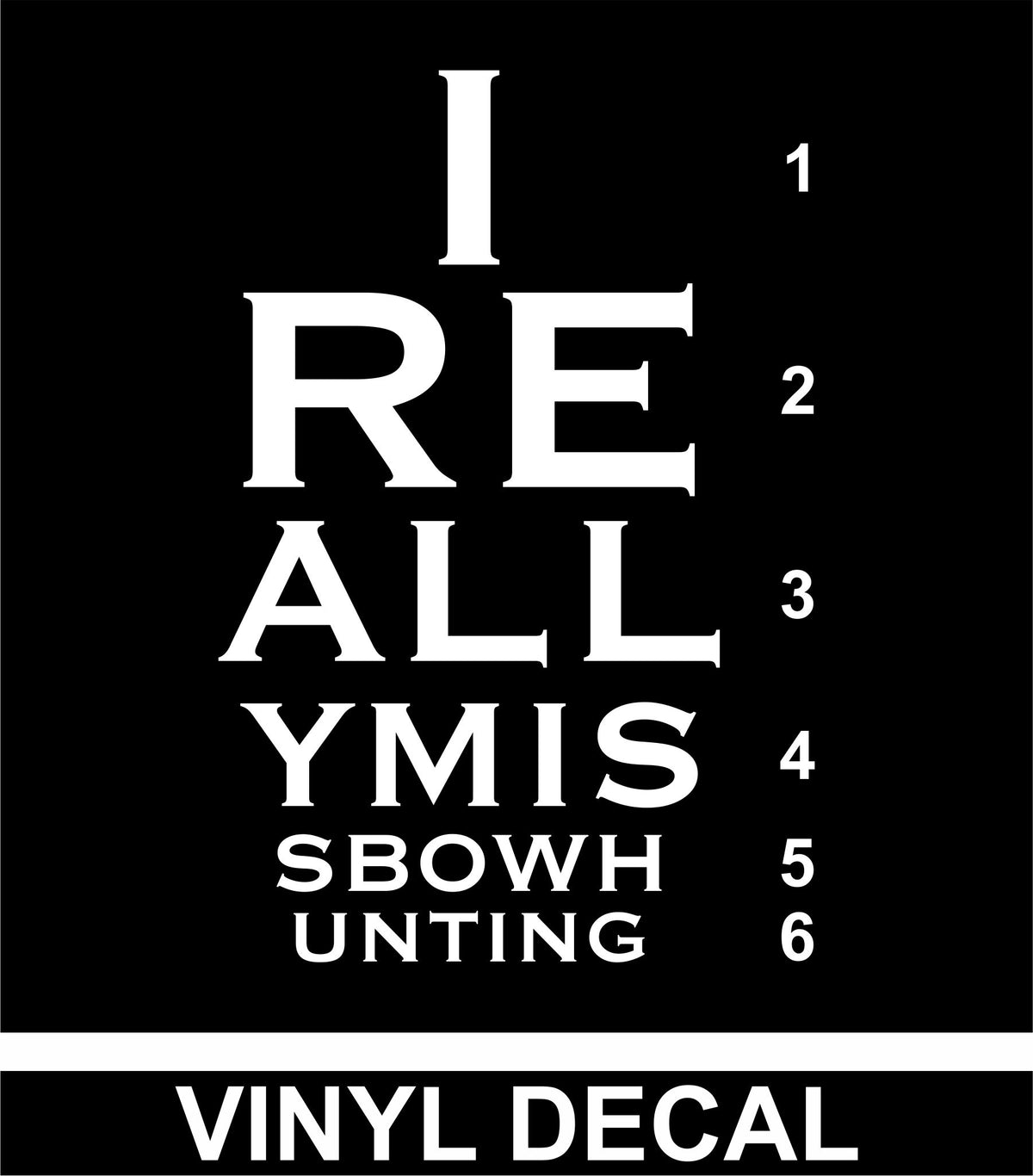 I Really Miss Bow Hunting - Vinyl Decal - Free Shipping