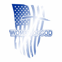 Woman of God - Vinyl Decal - Free Shipping