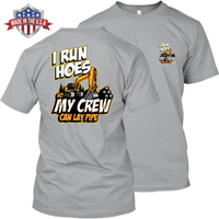 Excavator  - I Run Hoes So My Crew Can Lay Pipe - Heavy Equipment