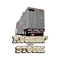 Bull Hauler - Rockin' the Stock - Vinyl Decal - Free Shipping