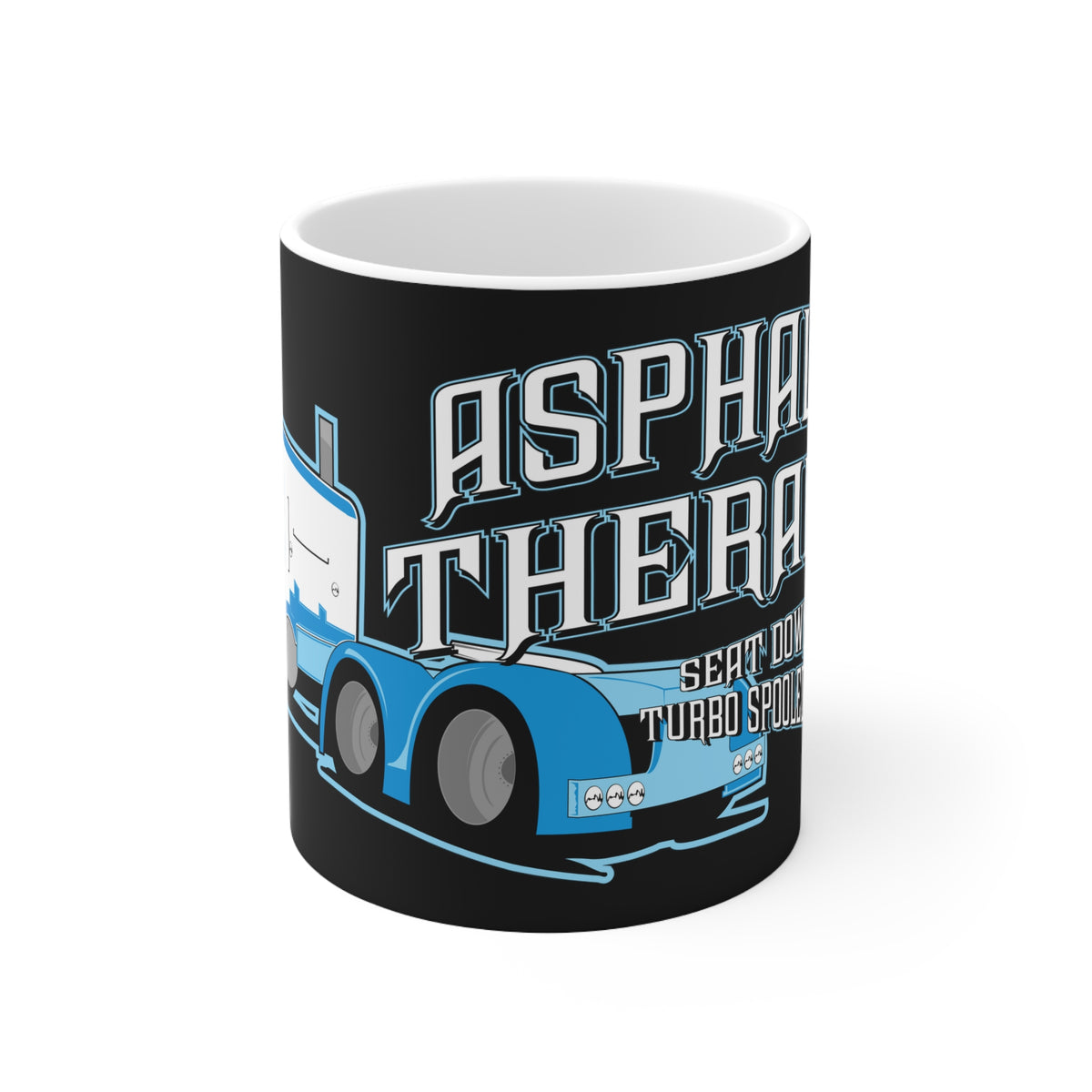 Asphalt Therapy - Peterbilt - Ceramic Mug 11oz - Free Shipping