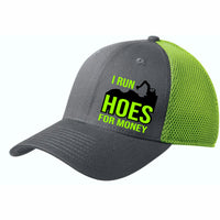 I Run Hoes for Money - Fitted Hat -