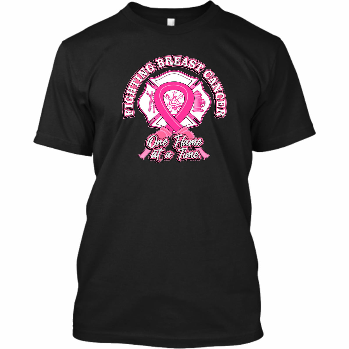 Firefighter - Fighting Breast Cancer - One Flame at a Time - Firefighter