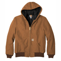 Carhartt ® Quilted-Flannel-Lined Duck Active Jacket - Free Shipping