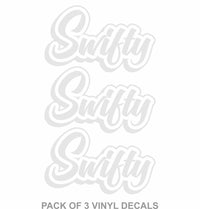 Swifty - Pack of 3 - Vinyl Decals - Free Shipping