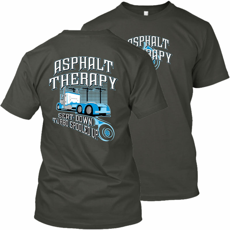 Asphalt Therapy - Seat Down Turbo Spooled Up - Peterbilt