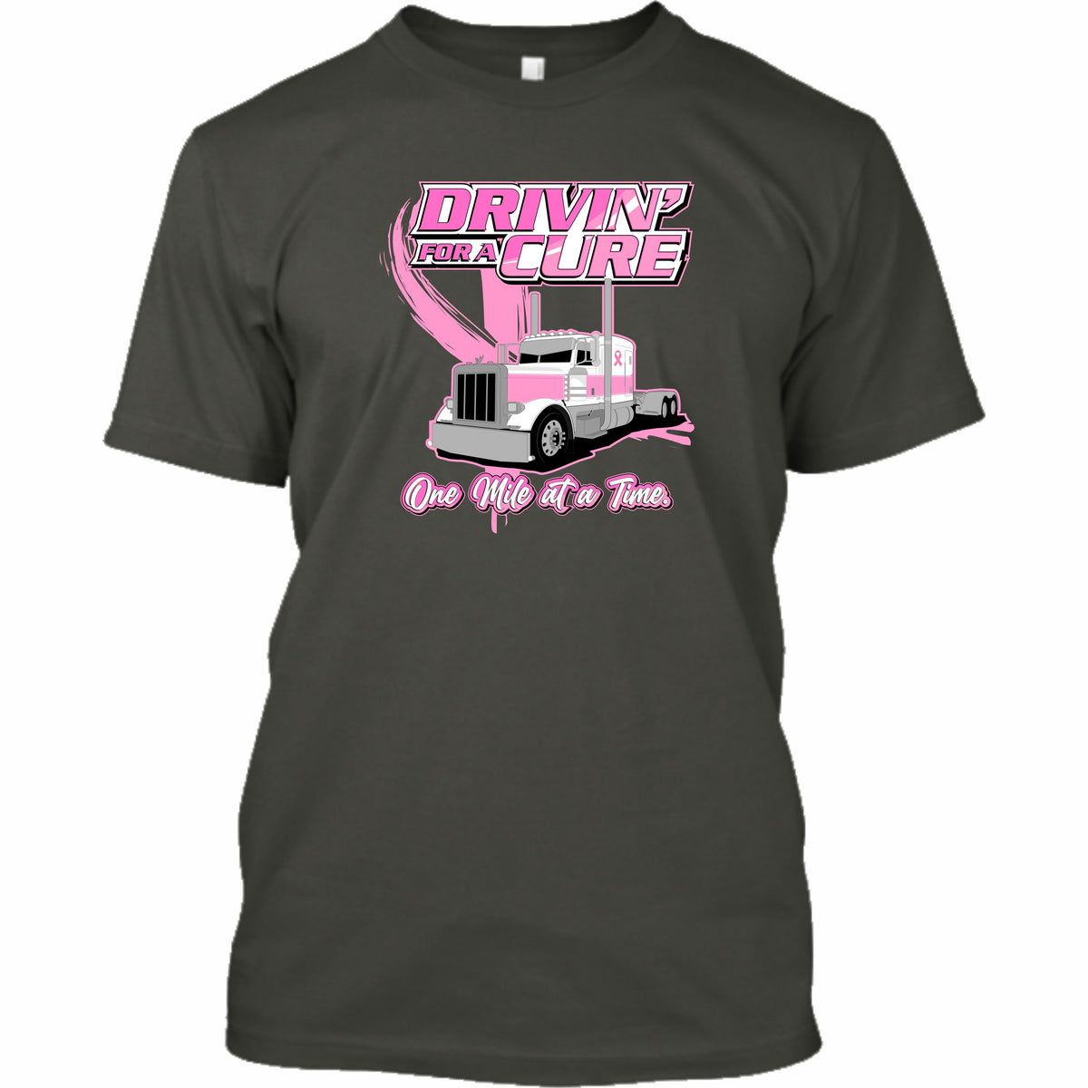 Breast Cancer - Peterbilt - Drivin for a Cure One Mile at a Time