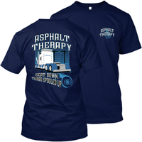 KW - Asphalt Therapy - Seat Down Turbo Spooled Up - Kenworth