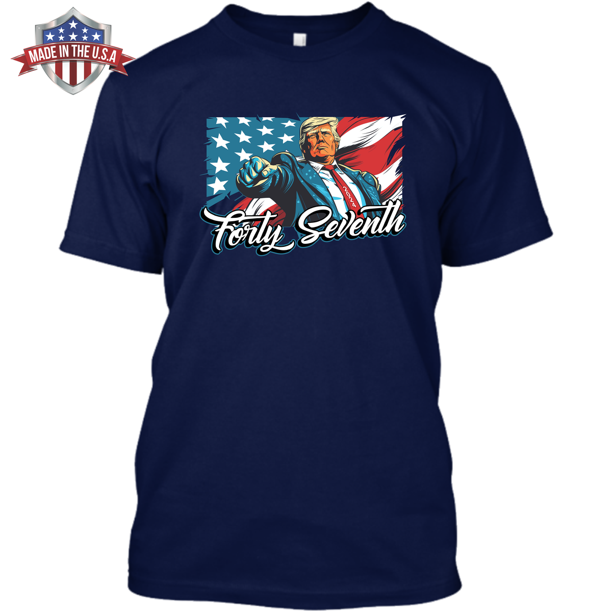 Forty Seventh - Trump 2024 - Front Print