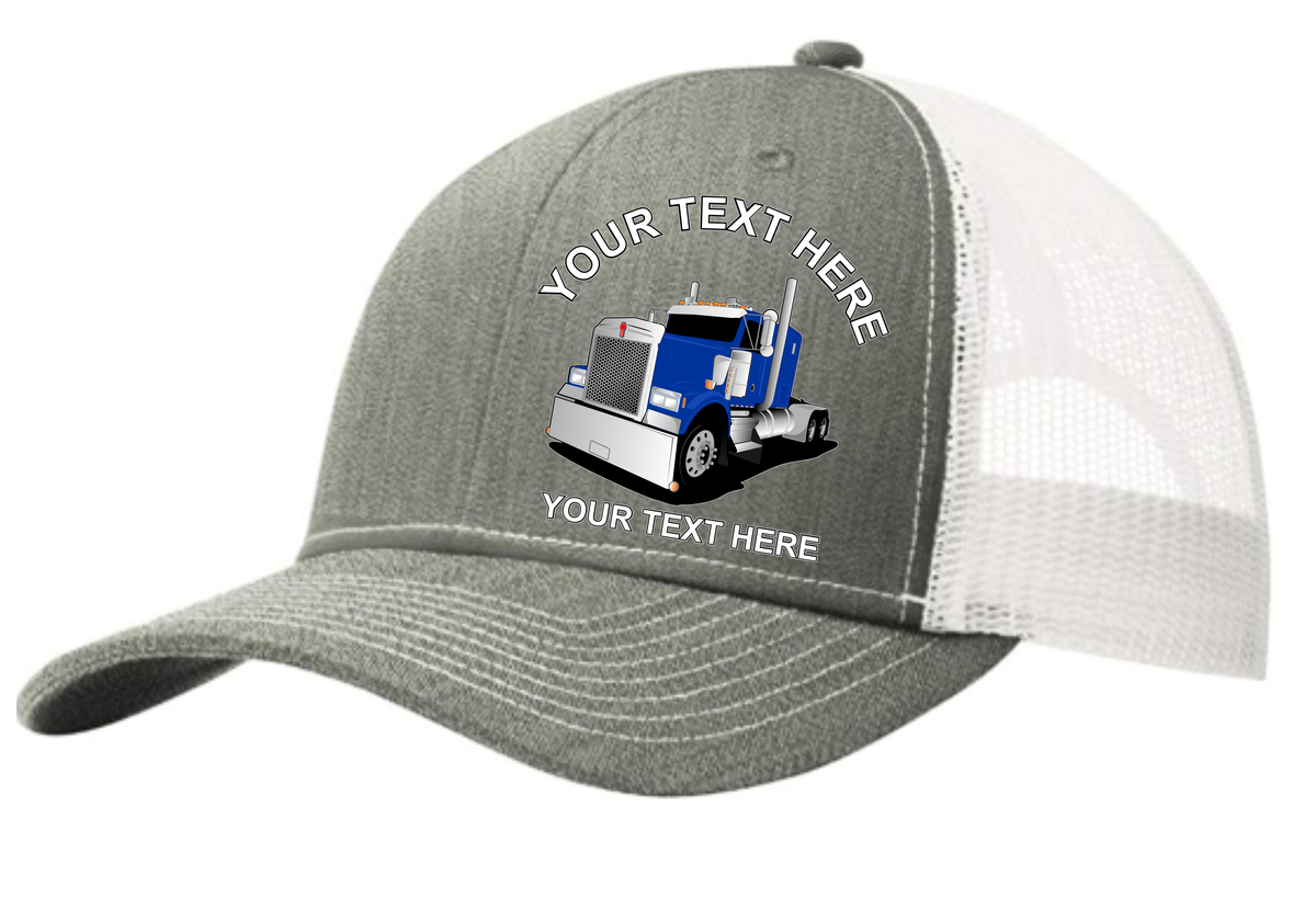 Kenworth - Your Text Here - Bulk - Trucker Hat - Free Shipping - Read the Description