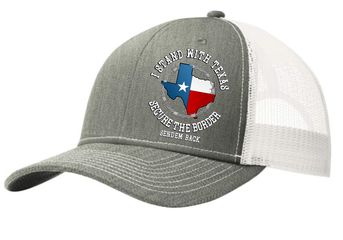 I Stand with Texas - Secure the Border - Hat - Free Shipping