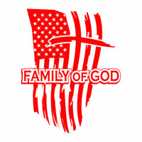 Family of God - Vinyl Decal - Free Shipping