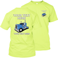 Kenworth - 5 Pack - Your Text Here Apparel - Customized - Free Shipping - Read the Description
