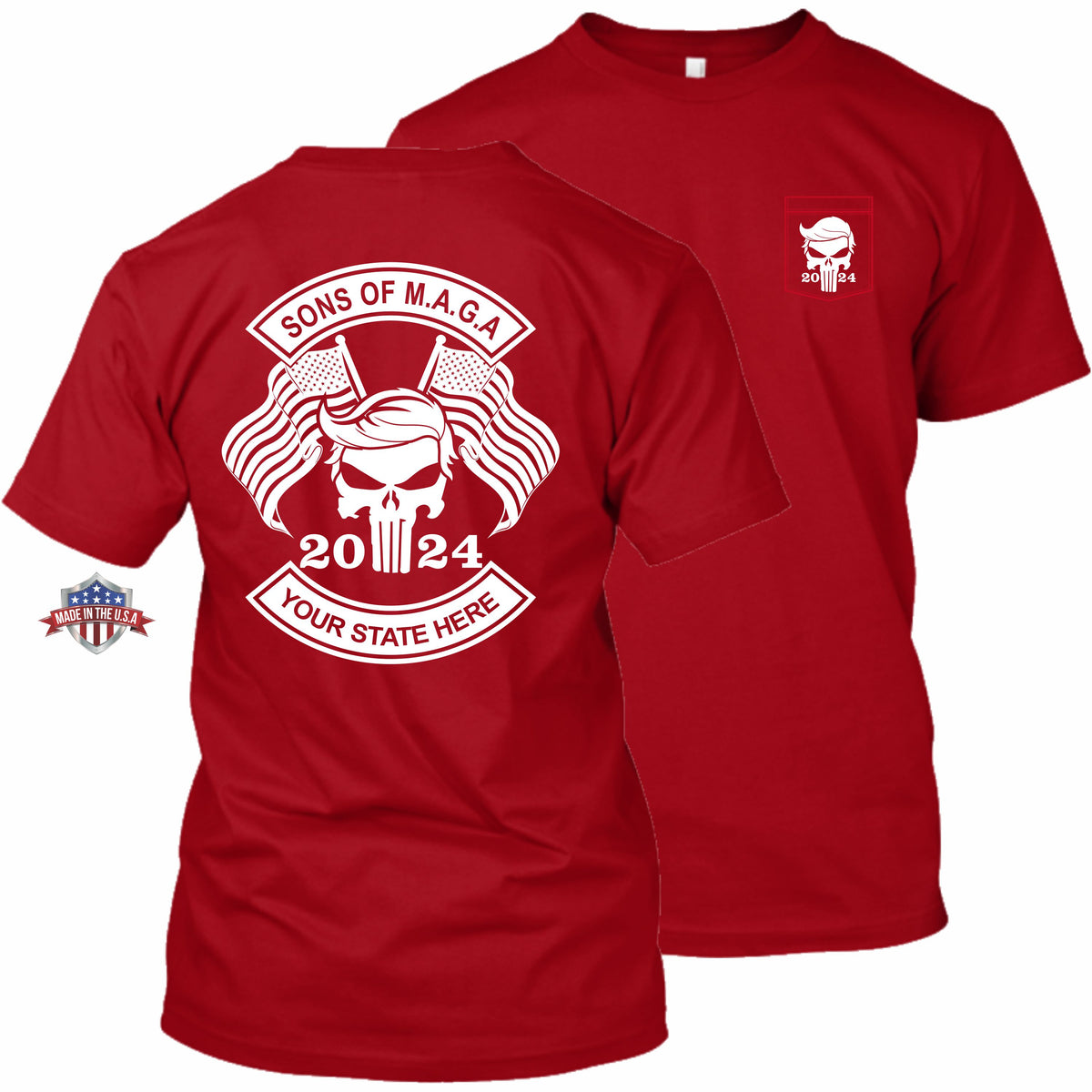 Sons of MAGA - Your State - Apparel
