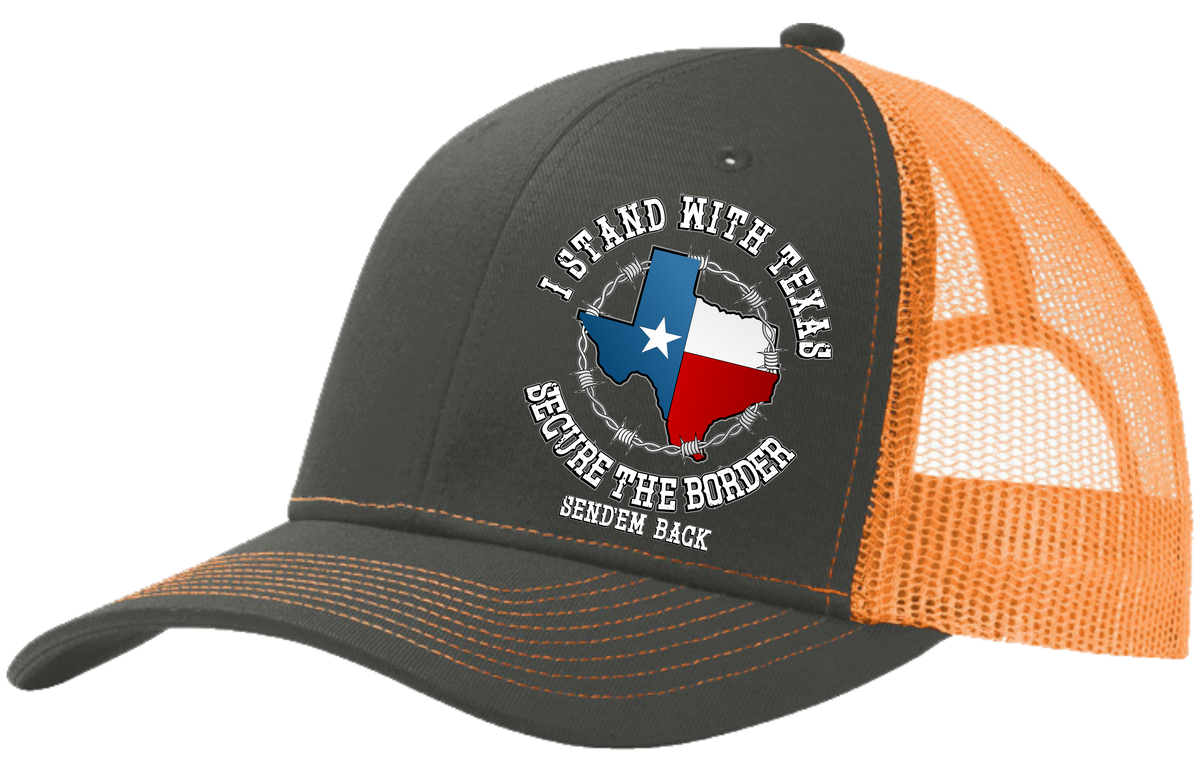 I Stand with Texas - Secure the Border - Hat - Free Shipping