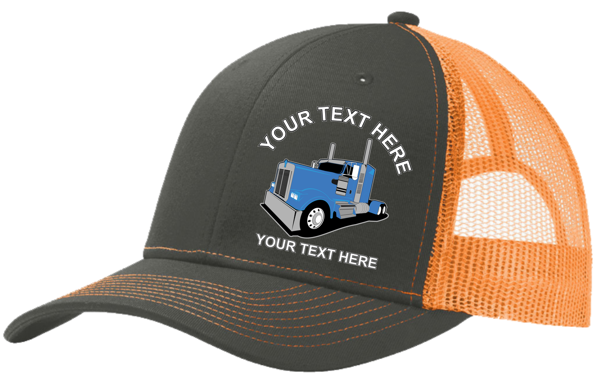 Kenworth - Your Text Here - Bulk - Trucker Hat - Free Shipping - Read the Description