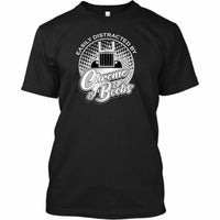 Easily Distracted by Chrome & Boobs - Peterbilt - Front Print