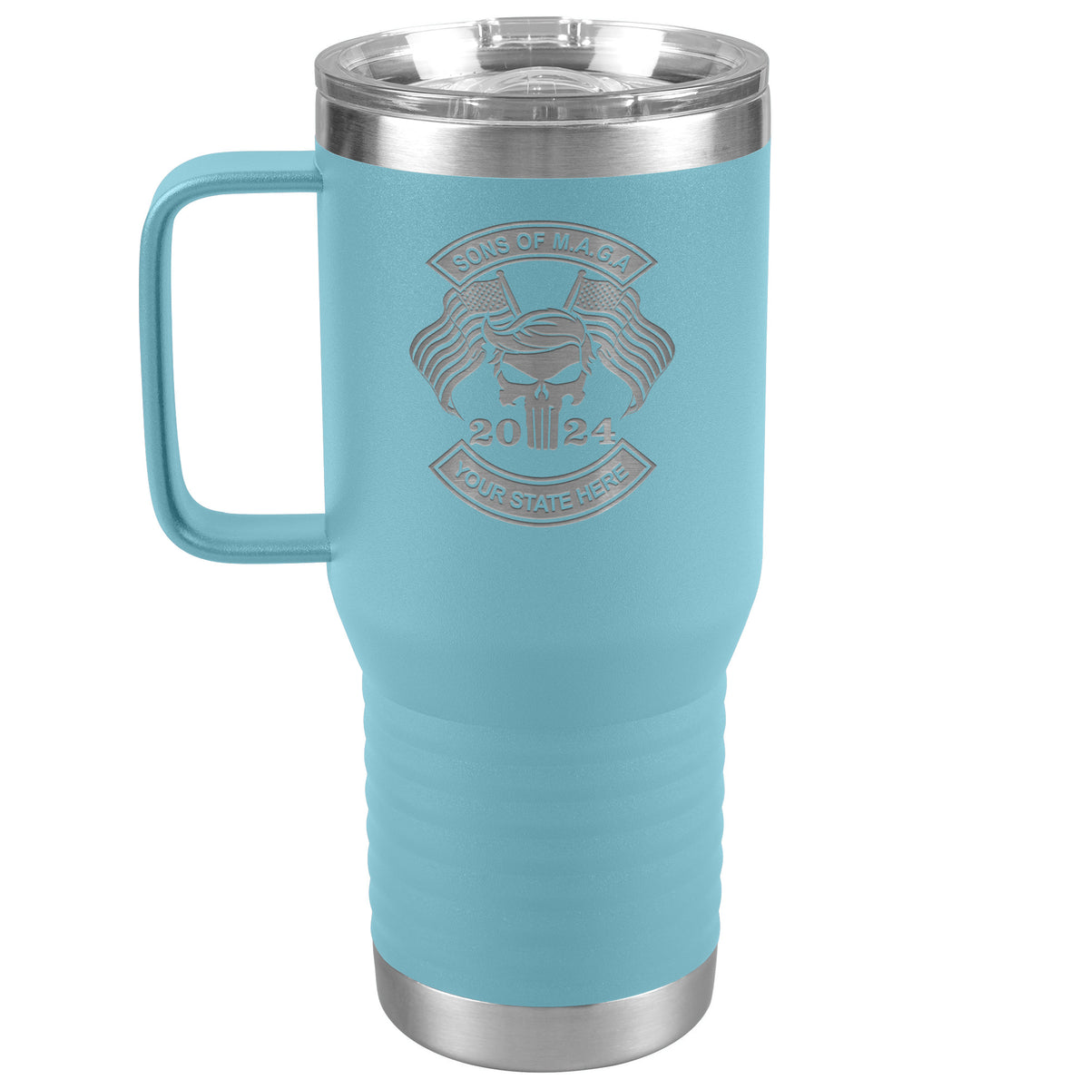 Sons of MAGA - Your State - 20oz Handle Tumbler - Free Shipping
