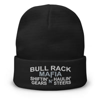 Bull Rack Mafia - Shiftin' Gears - Embroidered Beanie - Free Shipping