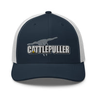 Cattlepuller - Bull Skull - Embroidered Hat - Free Shipping