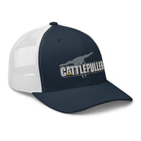 Cattlepuller - Bull Skull - Embroidered Hat - Free Shipping