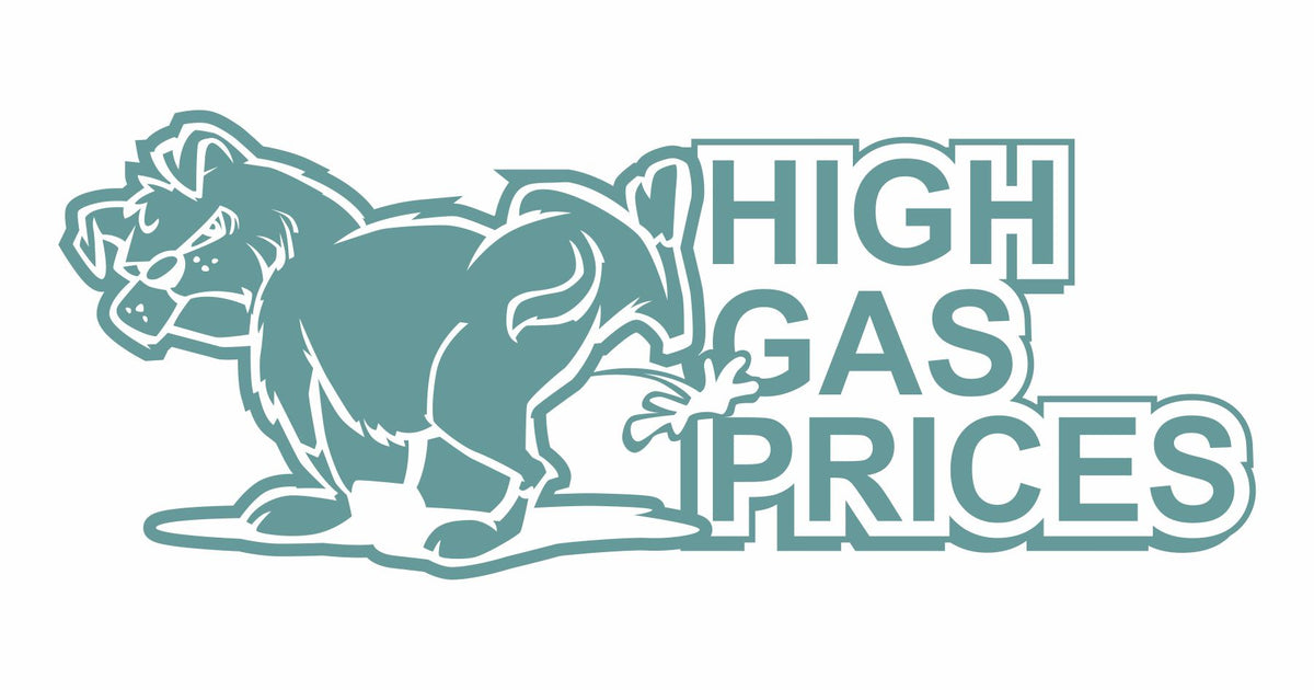 Piss On High Gas - Dog - Vinyl Decal - Free Shippoing
