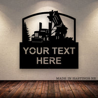 End Dump Your Text Here Metal Wall Art Free Shipping