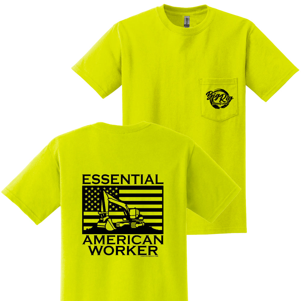 Essential American Worker (Excavator) Apparel
