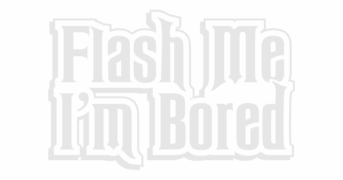 Flash Me I'm Bored - Vinyl Decal - Free Shipping