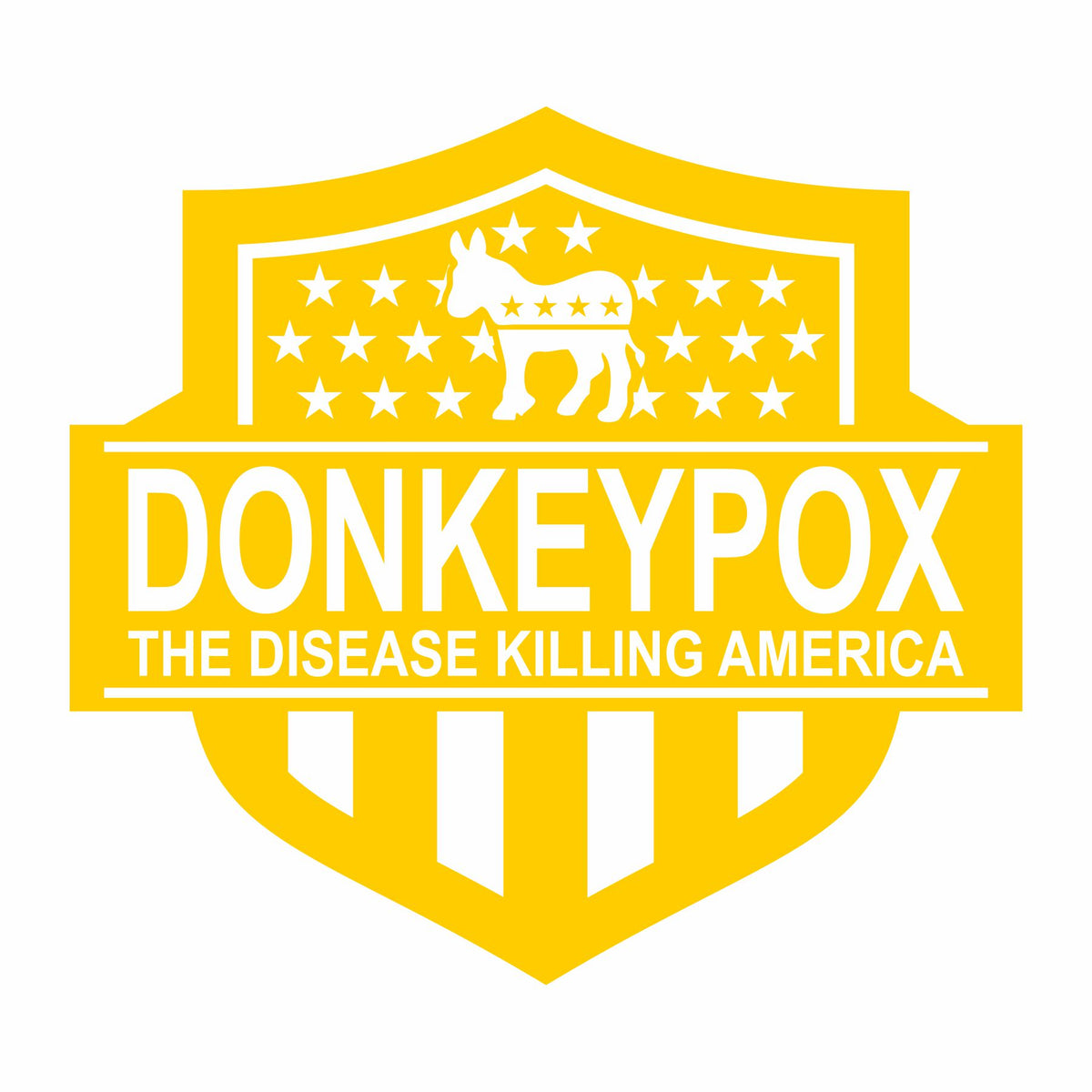 Donkeypox - Vinyl Decal - Free Shipping