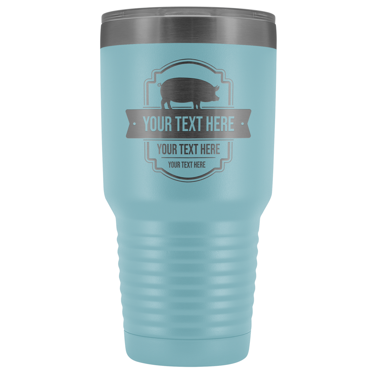 Pig Farm Your Text Here 30oz Tumbler Free Shipping