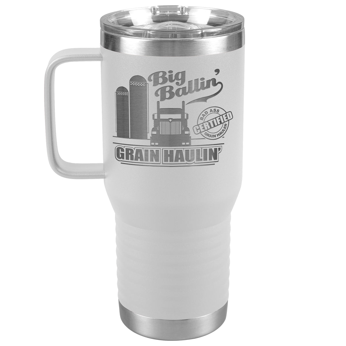 Big Ballin' Grain Haulin' 9900 20oz Handle Tumbler
