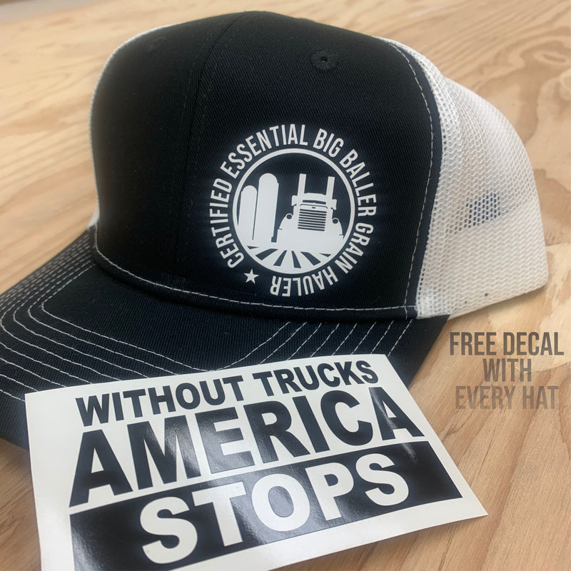 Certified Essential Big Baller Grain Hauler Trucker Hat Free Shipping