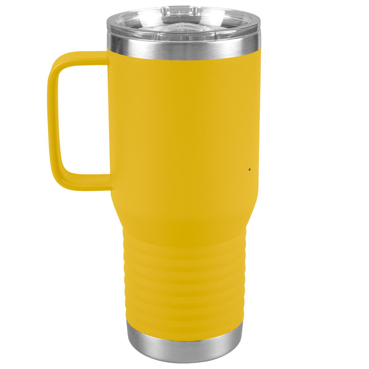 20 oz Stainless Steel Insulated Travel Tumbler with Handle - Powder Coated  (Blank)