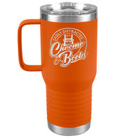 Easily Distracted by Chrome & Boobs - Pete - 20oz Handle Tumbler Free Shipping