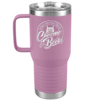 Easily Distracted by Chrome & Boobs - KW - 20oz Handle Tumbler - Free Shipping