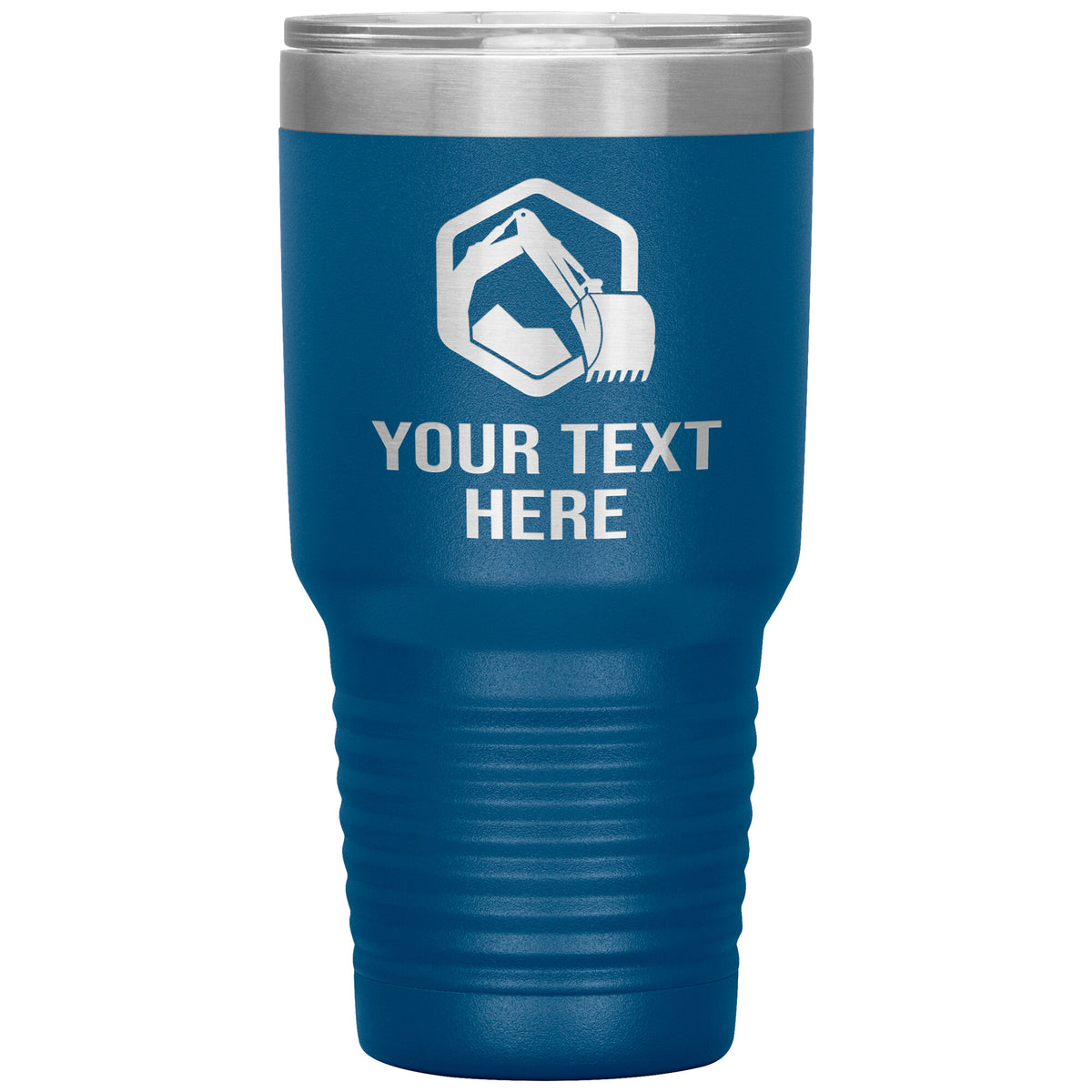 Excavator Bucket Your Text 30oz Tumbler Free Shipping