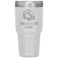 Excavator Bucket Your Text 30oz Tumbler Free Shipping