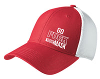Go Fuck Your Mask 6 Flex Fit Hat Free Shipping
