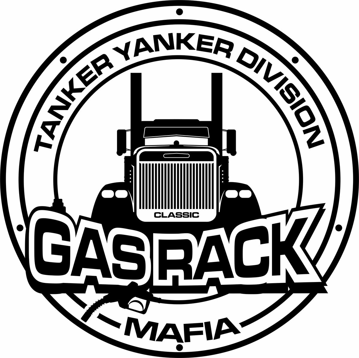 Gas Rack Mafia Freightshaker Classic Vinyl Decal Free Shipping