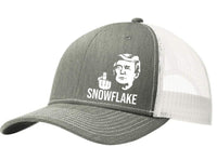 Trump The Finger Snowflake 6 Panel Hat Free Shipping