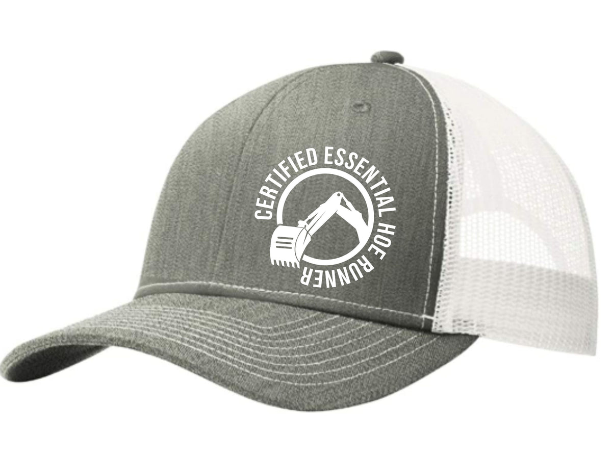 Certified Essential Hoe Runner 6 Panel Mesh Back Hat Free Shipping