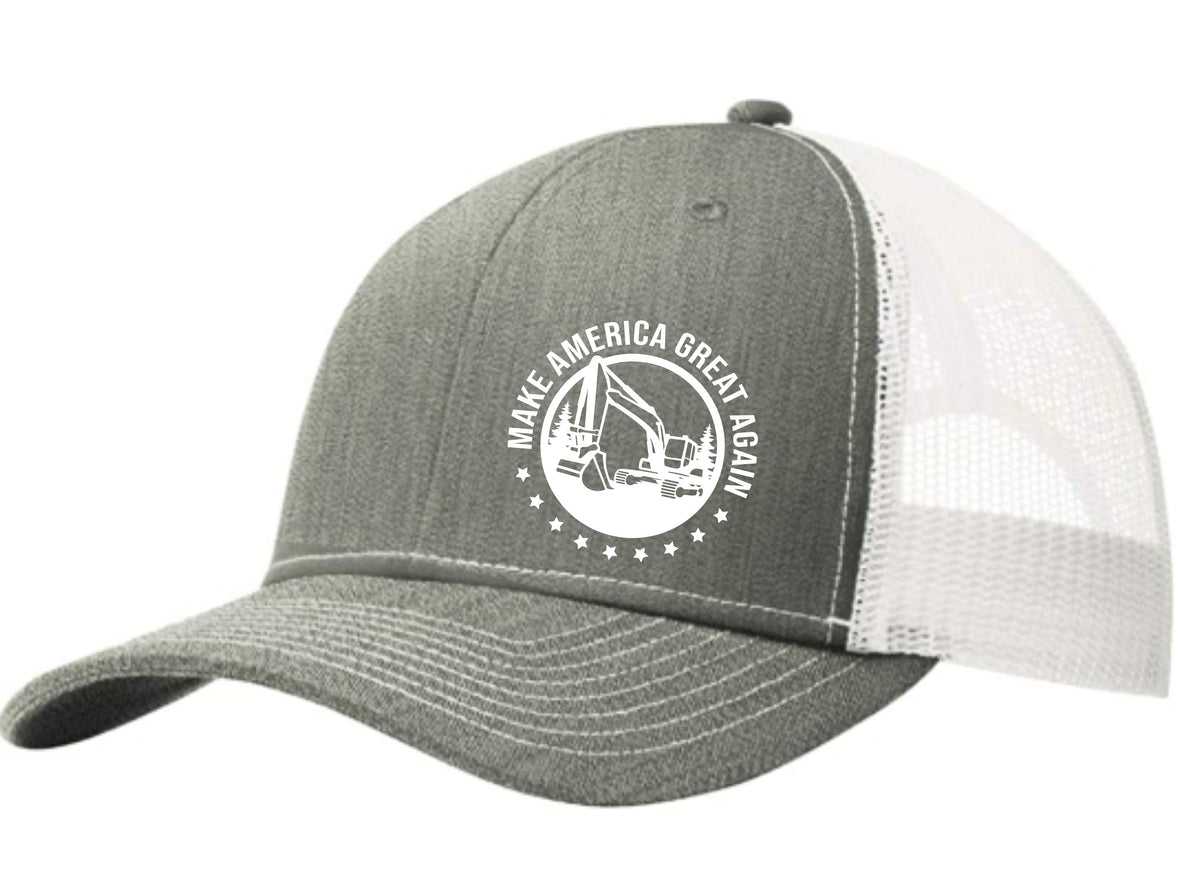 Make America Great Again Excavator Hat Free Shipping