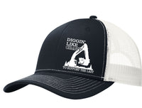 Diggin' Like Crazy To Support The Lazy Hat Excavator Free Shipping