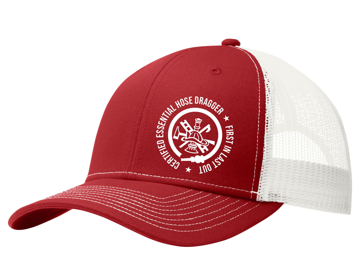 Certified Essential Hose Dragger Mesh Back Hat Free Shipping